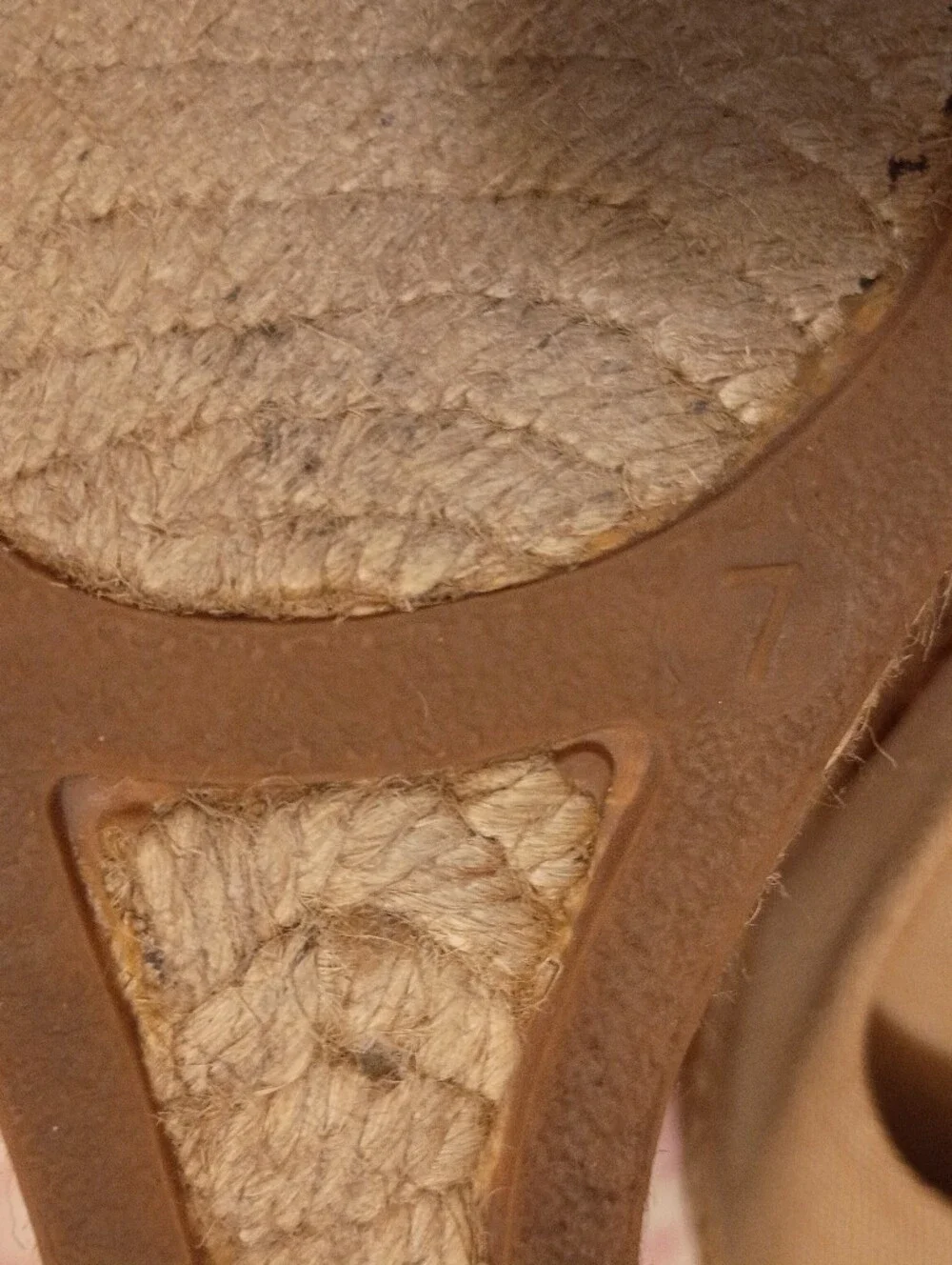 J. Crew Beige Canvas Espadrille Wedges